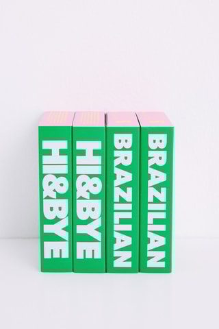 3 tangas - Violet et gris clair chiné