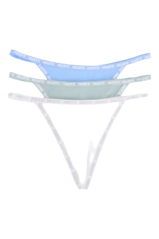 3 strings - Bleu clair et vert clair