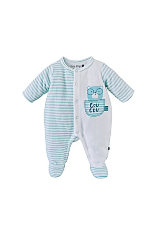 Conjunto 4 peças Douglas Verde e branco - Branco e verde