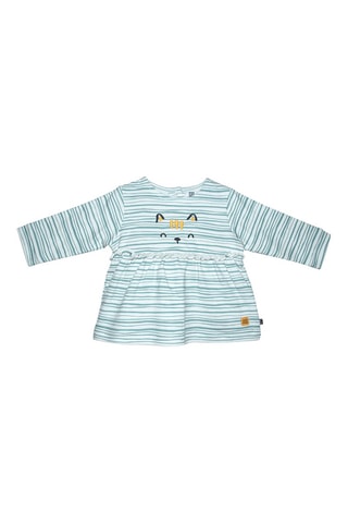 Calças e t-shirt Amarelo e branco - Branco, azul e amarelo