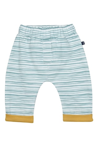 Calças e t-shirt Azul-marinho e branco - Branco, azul e amarelo