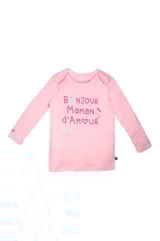 2 t-shirt   Rosa e branco - Rosa