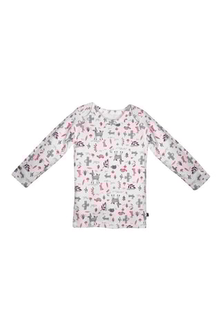 2 t-shirt   Rosa e branco - Rosa