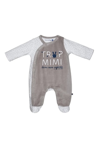 Babygro Irwin Cinzento - Cinzento