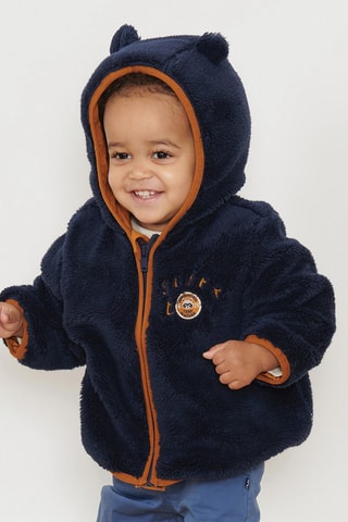 Sobretudo com capuz Idriss Azul-marinho - Azul