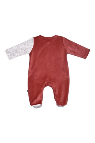 Babygro Mafalda - Bordô e branco - Branco e vermelho