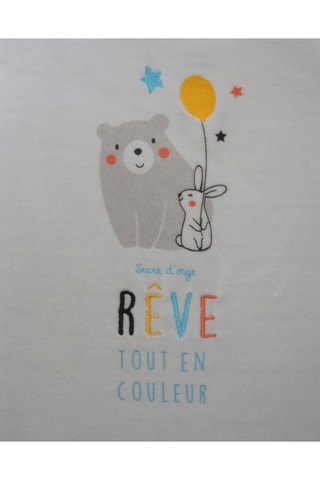 Saco de bebé - Cinzento TOG  2,5 - Branco, laranja e cinzento