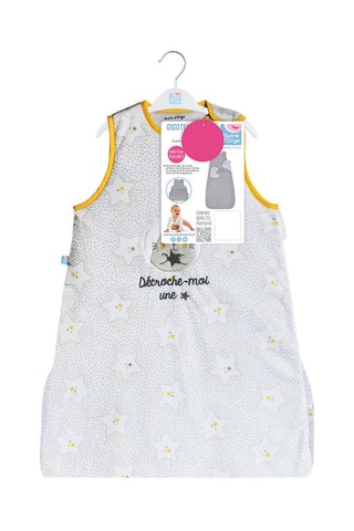 Saco de bebé Dali Cinzento-claro e branco - Branco e cinzento