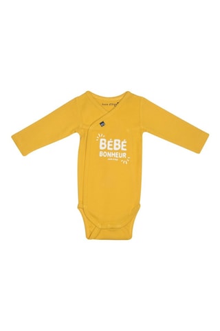 2 bodies Maurade - Branco e amarelo - Branco e amarelo