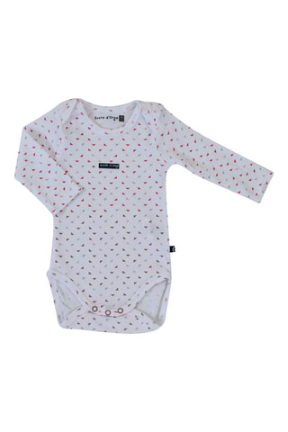 3 bodies Evangelista Fúcsia, branco e rosa - Branco e rosa