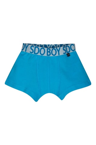 3 boxers Enys Azul, branco e cinzento - Branco, azul e cinzento