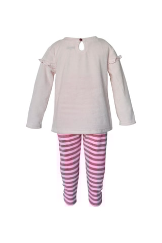 Pijama Rosa e branco - Branco e rosa