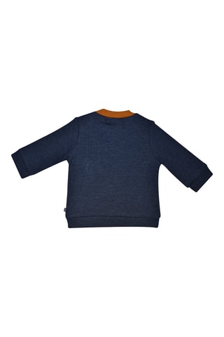 Sweat e calças Ilyes Azul-marinho e mostarda - Azul e amarelo