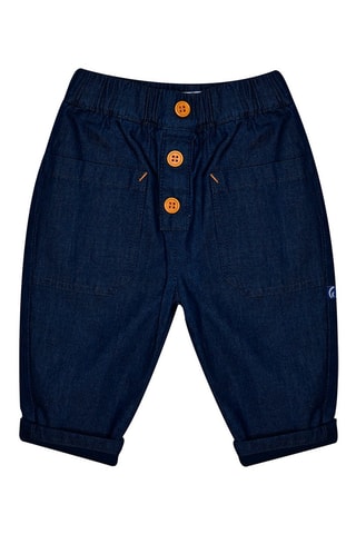 T-shirt e calças  Azul e castanho - Azul e castanho