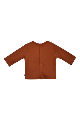 Calças e t-shirt Ocre e cinzento - Vermelho, azul e cinzento