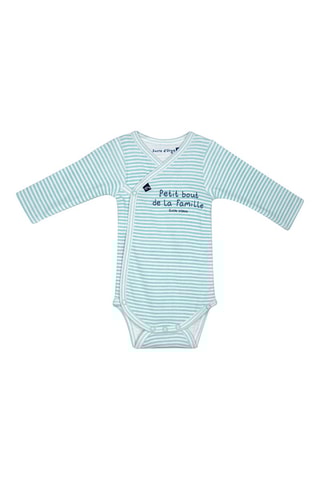 2 bodies Jef Azul-celeste e branco - Branco e azul