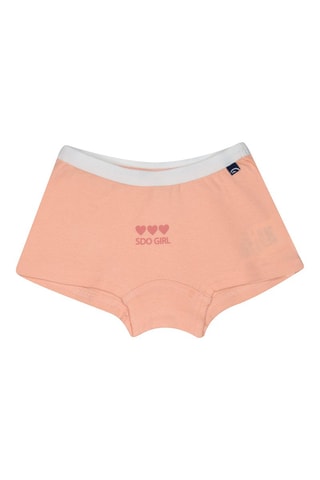 3 shorties - Amarelo e branco - Branco e amarelo