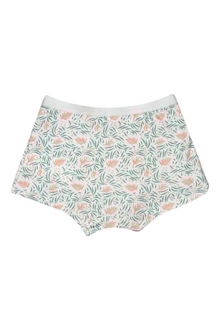 3 shorties - Amarelo e branco - Branco e amarelo