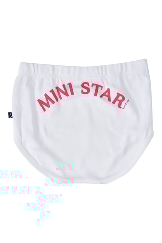 2 cuecas Enerstina Branco e cinzento - Branco e cinzento