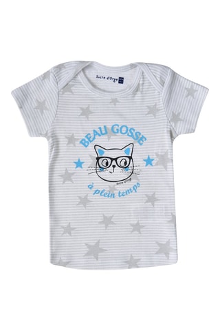 2 t-shirts Evedni Azul e cinzento - Azul e cinzento