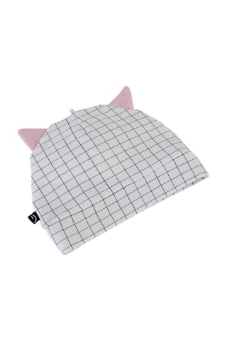 Gorro Berouria Branco e rosa - Branco