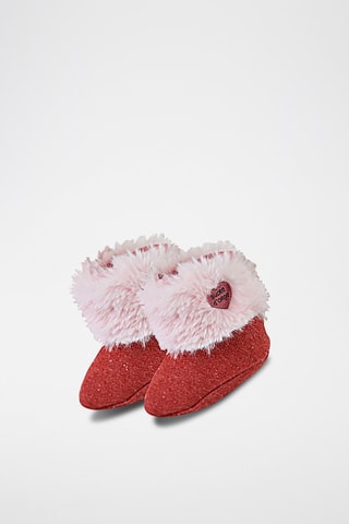 Pantufas Diva Vermelho e rosa - Rosa e vermelho