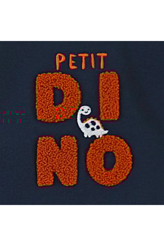 Sweat e calças Azul-marinho - Branco, azul e castanho