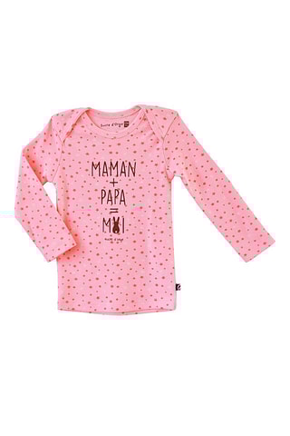 2 t-shirts Dina Cru e rosa - Rosa