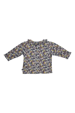 T-shirt e calças Ines Laranja e azul-escuro - Azul e laranja