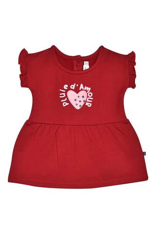 Body comprido e vestido Josepha Vermelho e rosa - Vermelho e rosa