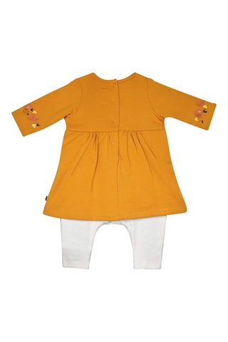 Macacão-vestido Jalane Amarelo - Amarelo