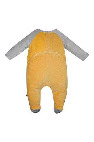 Babygro   Amarelo e cinzento - Amarelo