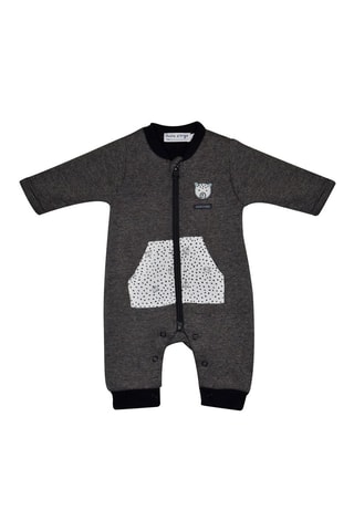 Babygro  Preto - Branco, preto e cinzento
