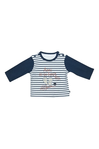 Calças e t-shirt Vermelho e branco - Branco, vermelho e azul