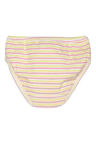 3 cuecas - Amarelo e branco - Branco e amarelo