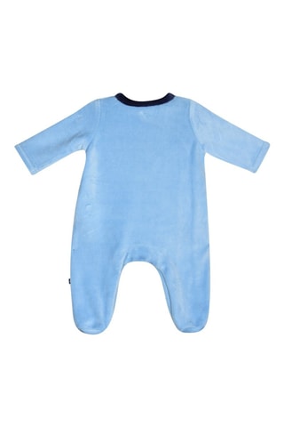 Babygro Maceo - Azul-celeste - Preto e azul