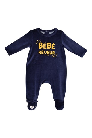 Babygro Modeste - Azul-marinho - Azul e amarelo