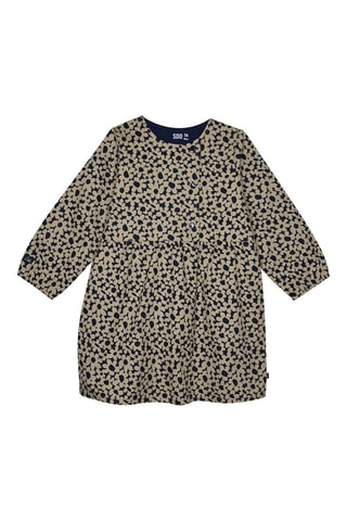 Vestido - Preto e toupeira - Preto e cinzento