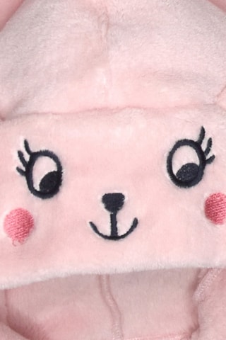 Babygro-pijama Rosa-claro - Branco, preto, vermelho e rosa