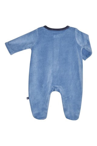 Babygro Azul - Azul e amarelo