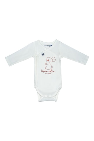 2 bodies Léonin - Branco - Branco e laranja