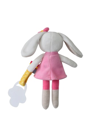 Peluche prendedor de chupeta coelho 20 cm