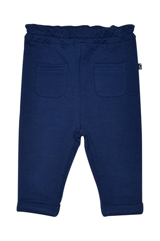 T-shirt e jeggings Julienne Azul-escuro e rosa-claro - Azul e rosa