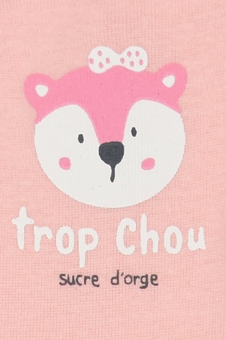 2 bodies - Cru e salmão - Branco e rosa