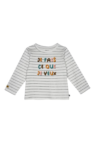 T-shirt Branco e preto - Branco e preto