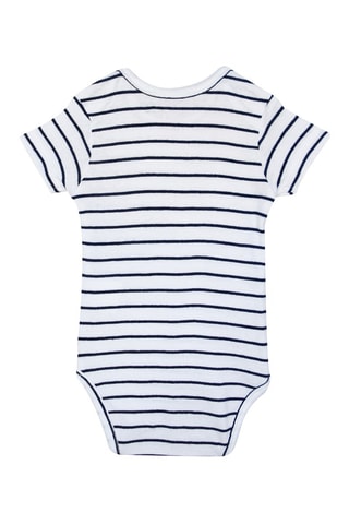 2 bodies Azul e branco - Branco e azul