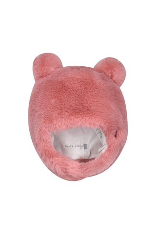 Gorro de aviador com orelhas - Rosa - Rosa