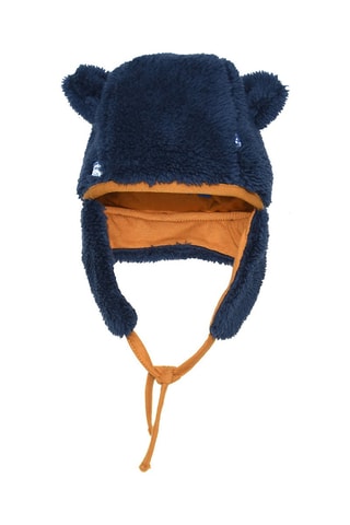 Gorro de aviador com orelhas - Azul-marinho - Azul