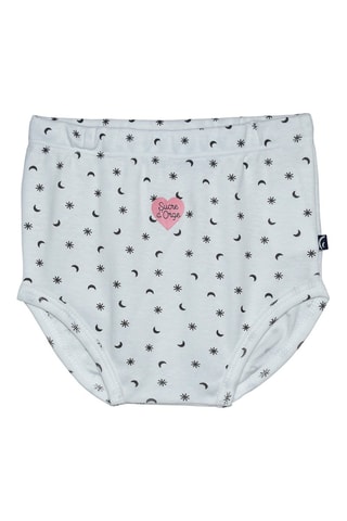 2 cuecas Rosa e branco - Branco, preto e rosa