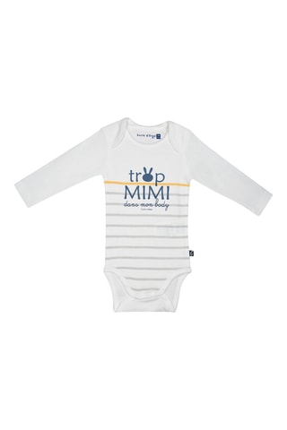 3 bodies Jacques Cinzento e amarelo - Amarelo e cinzento